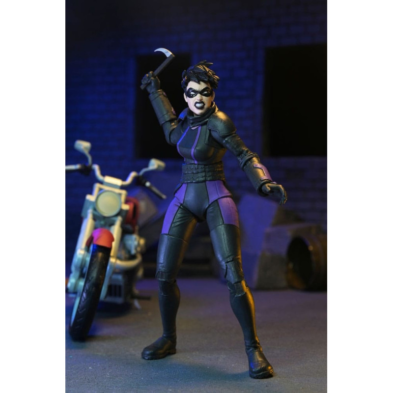 AOUT 2025 : Tortues Ninja - TMNT The Last Ronin Lost Years - Figurine Casey Marie with Last Ronin Motorcycle