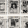 Harry Potter - Set de 20 cartes postales The Daily Prophet Front Pages