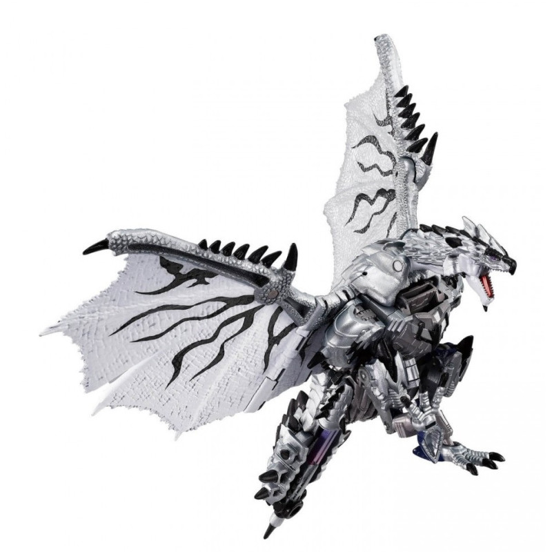 DÉBUT 2026 : Transformers x Monster Hunter - Figurine Silver Rathalos Prime