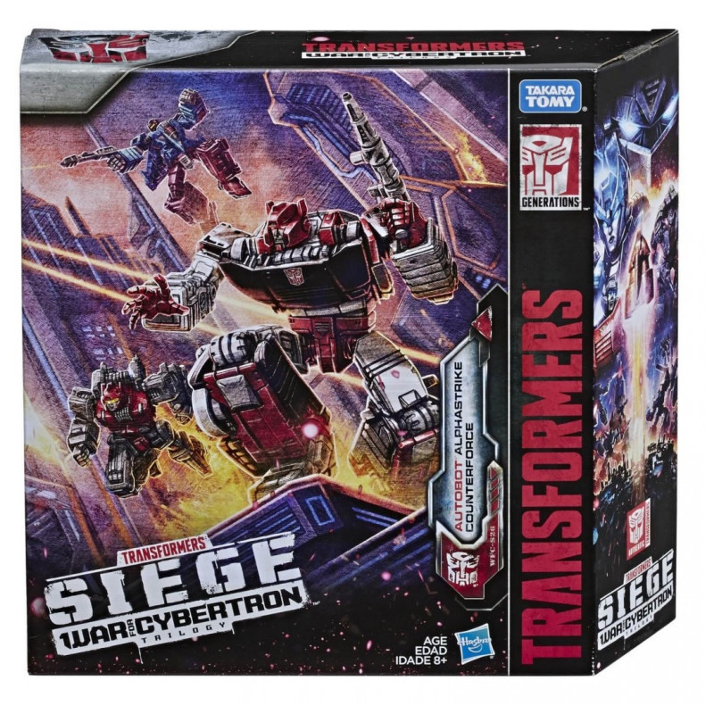 Transformers - Figurines Autobot Alphastrike Counterforce 3-pack