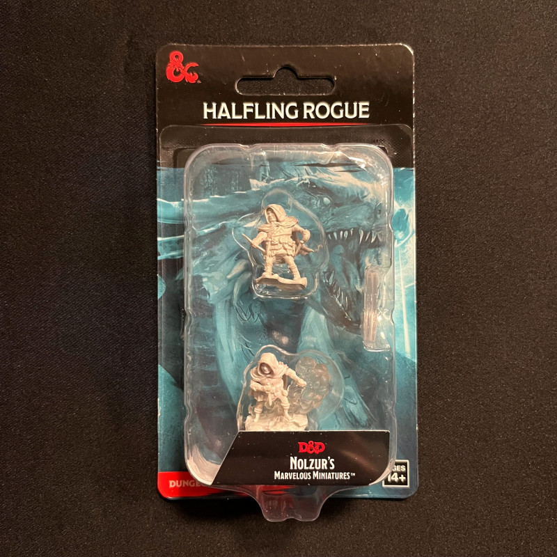 Dungeons & Dragons: Nolzur’s Marvelous - Figurines miniatures à peindre Halfling Male Rogue