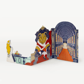 The Beauty & The Beast - par Minalima - Carte de voeux 3D