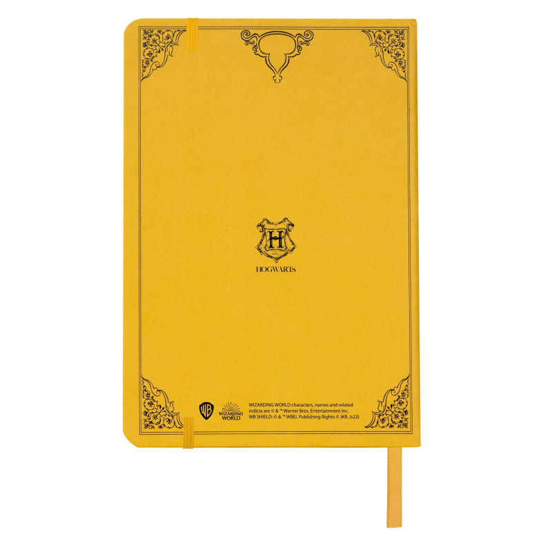 Harry Potter - Carnet deluxe et stylo Hufflepuff Crest