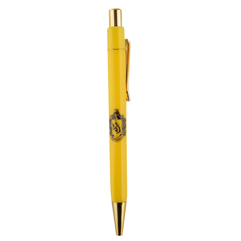 Harry Potter - Carnet deluxe et stylo Hufflepuff Crest