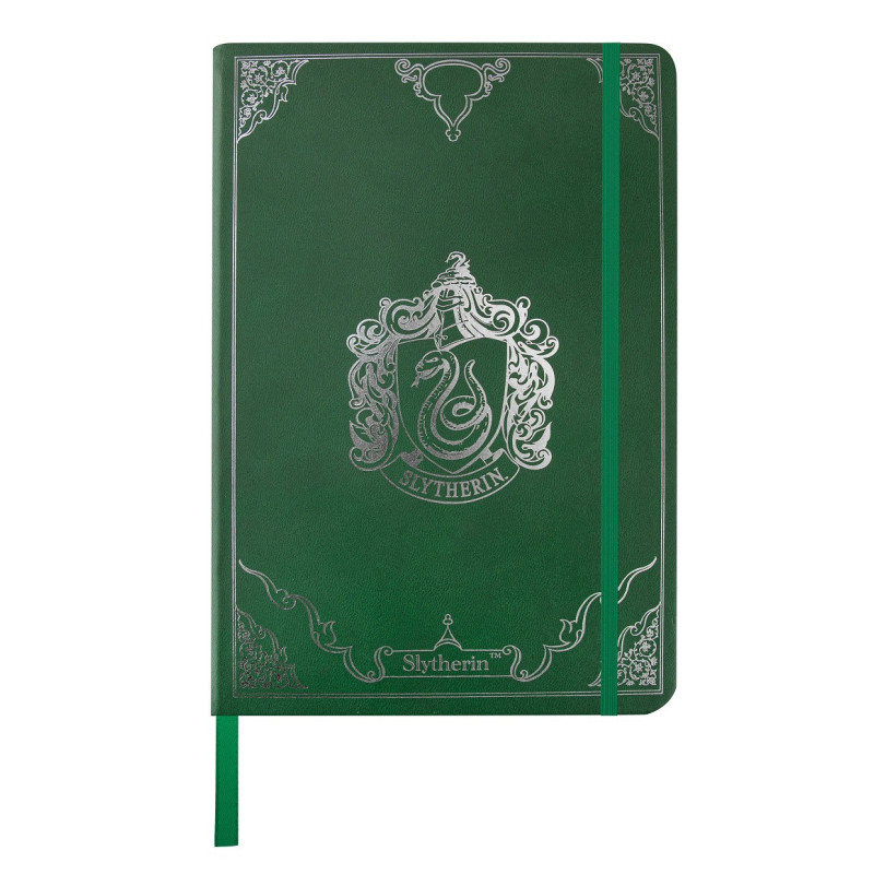 Harry Potter - Carnet deluxe et stylo Slytherin Crest