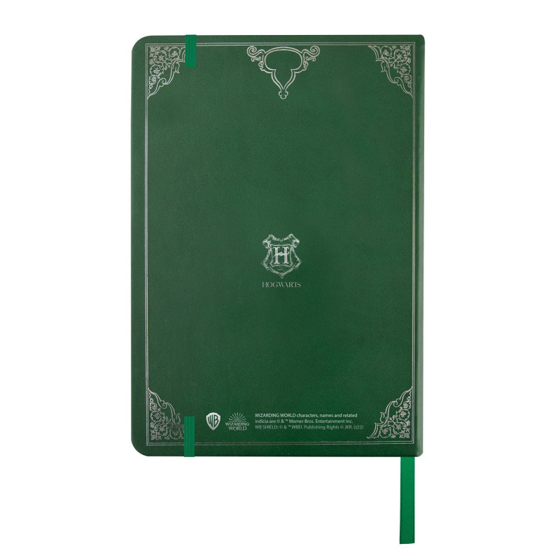 Harry Potter - Carnet deluxe et stylo Slytherin Crest