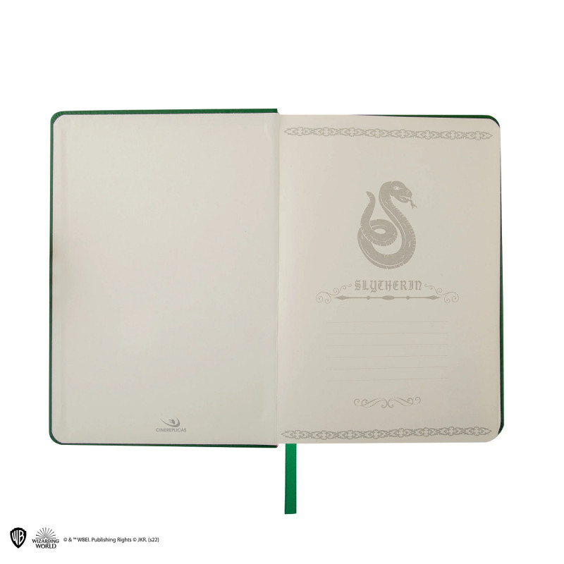 Harry Potter - Carnet deluxe et stylo Slytherin Crest