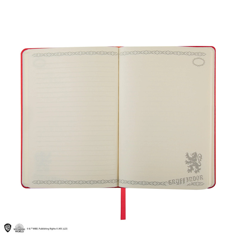 Harry Potter - Carnet deluxe et stylo Gryffindor Crest