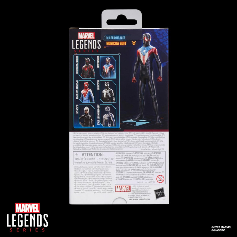 AOUT 2025 : Marvel Legends - Gamerverse Spider-Man 2 - Miles Morales Boricua Suit