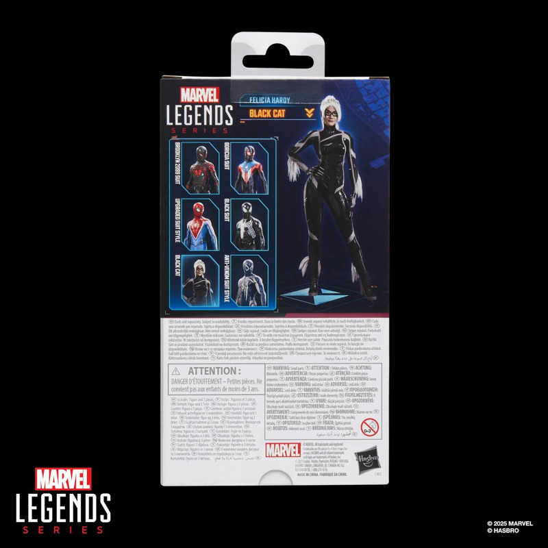 AOUT 2025 : Marvel Legends - Gamerverse Spider-Man 2 - Black Cat Felicia Hardy