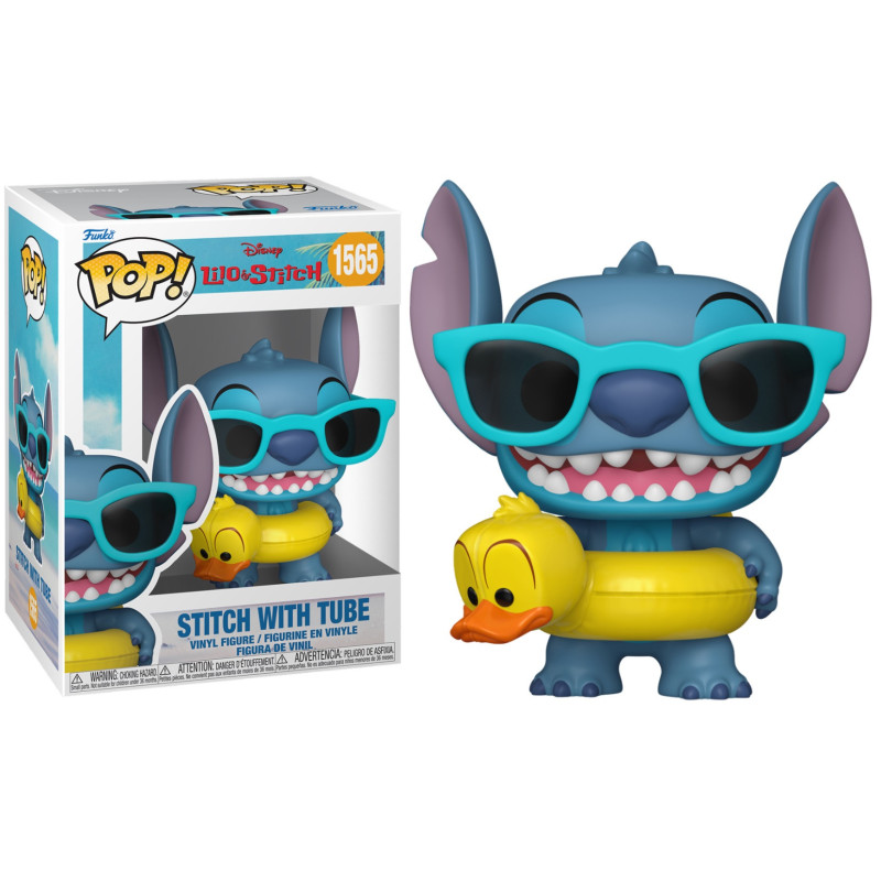 JUIN 2025 : Disney : Lilo & Stitch - Pop! - Stitch with Tube n°1565