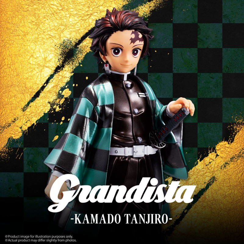 DÉCEMBRE 2025 : Demon Slayer (Kimetsu no Yaiba) - Figurine Grandista Tanjiro Special Color