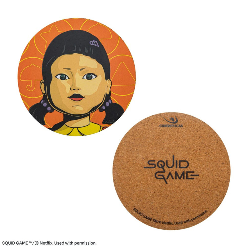 Squid Game - Pack 4 Sous-verres