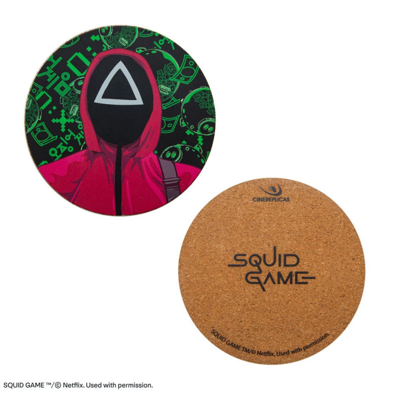 Squid Game - Pack 4 Sous-verres