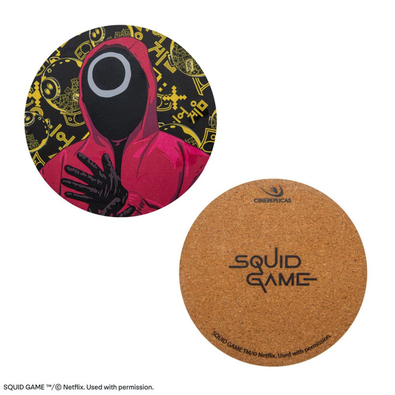 Squid Game - Pack 4 Sous-verres