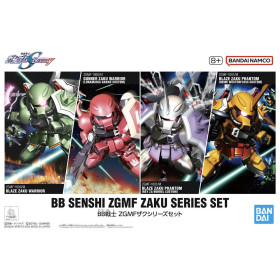 Gundam - BB Senshi ZGMF Zaku Series Set