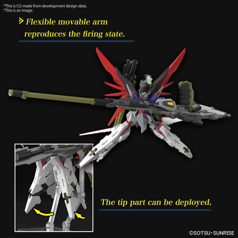 Gundam - HGCE 1/144 Destiny Gundam Spec II & Zeus silhouette