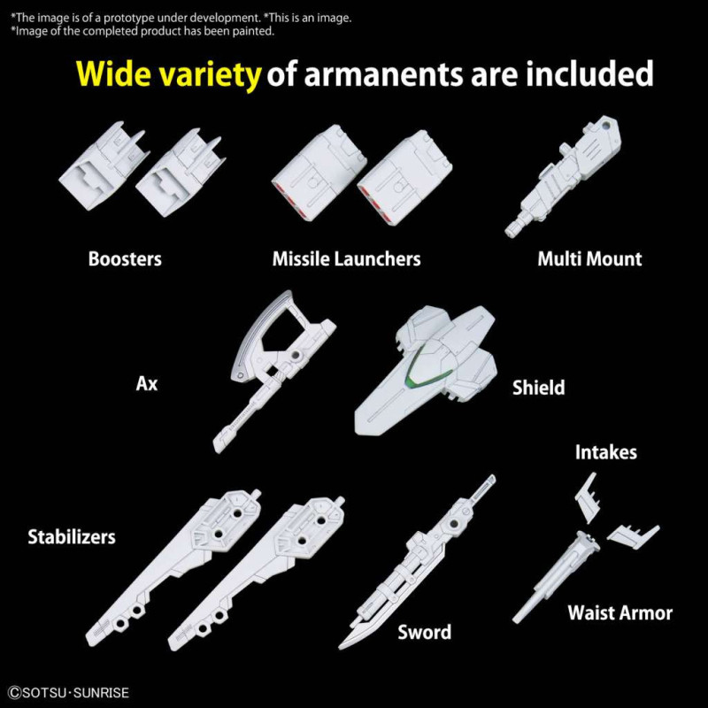 Gundam - Option parts set Gunpla 13 (Gunpla Battle Arm Arms)