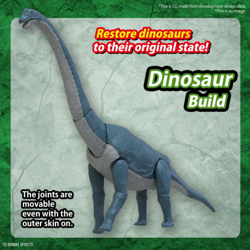 Model Kit Imaginary Skeleton Plannosaurus Brachiosaurus