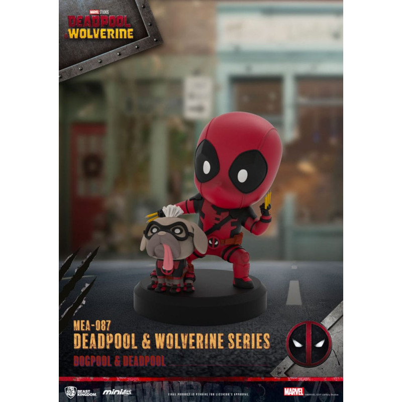 Deadpool & Wolverine - Figurine Egg Attack 8 cm - Deadpool & Dogpool