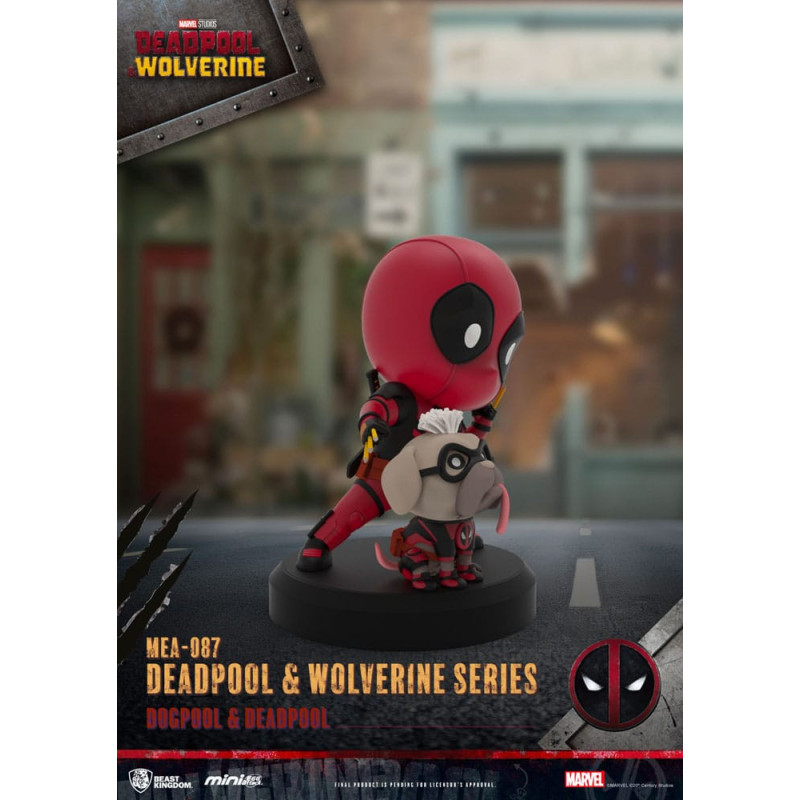 JUIN 2025 : Deadpool & Wolverine - Figurine Egg Attack 8 cm - Deadpool & Dogpool