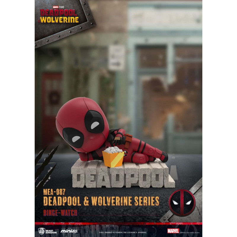 Deadpool & Wolverine - Figurine Egg Attack 8 cm - Deadpool Binge-watch