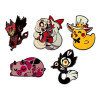 SEPTEMBRE 2025 : Hazbin Hotel - Set de 5 pins