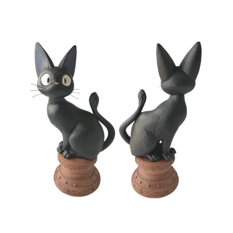 Kiki la petite Sorcière - Statue Jiji assis