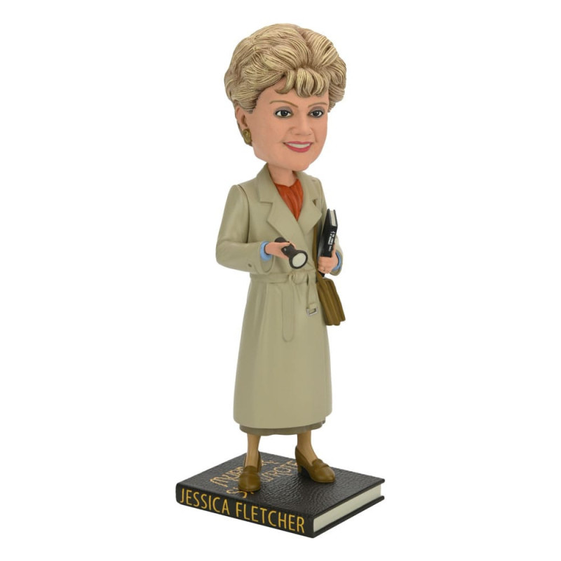 DÉCEMBRE 2025 : Arabesque (Murder She Wrote) - Figurine Head Knocker Jessica Fletcher 20 cm