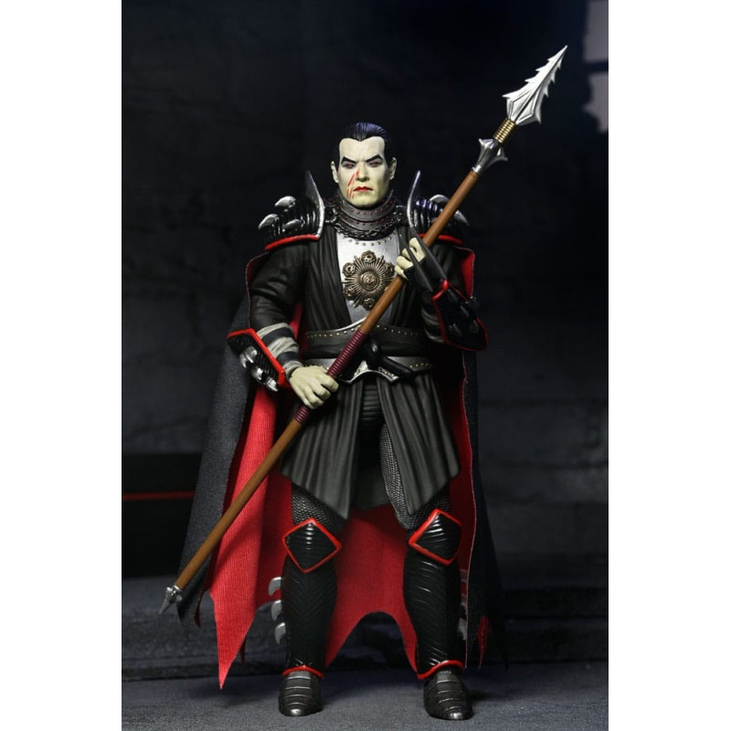 SEPTEMBRE 2025 : Universal Monsters x TMNT - Figurine Ultimate Shredder as Dracula Classic Colors