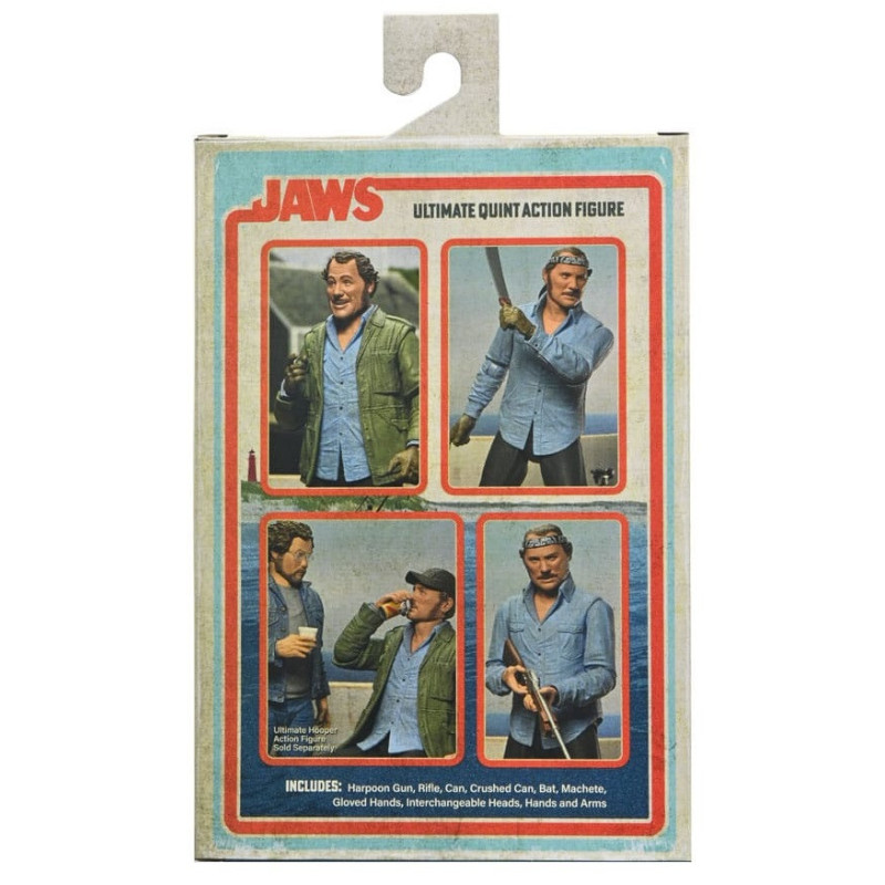 DÉCEMBRE 2025 : Jaws (Les Dents de la Mer) - Figurine Ultimate Sam Quint 50th Anniversary Figure