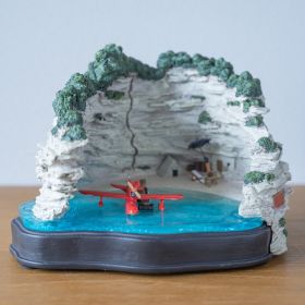 Porco Rosso - Diorama Cachette de Marco