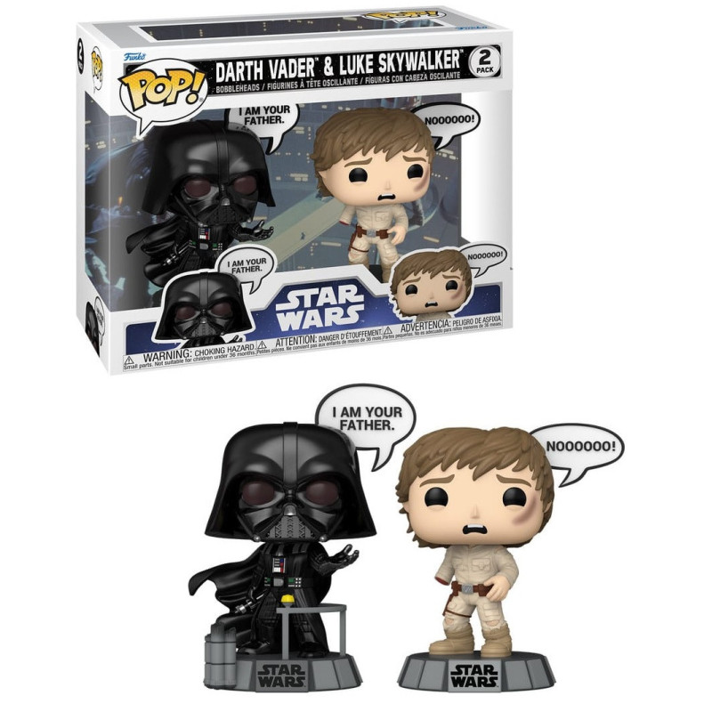 Star Wars - Pop! - 2-Pack Darth Vader & Luke Skywalker I'm Your Father