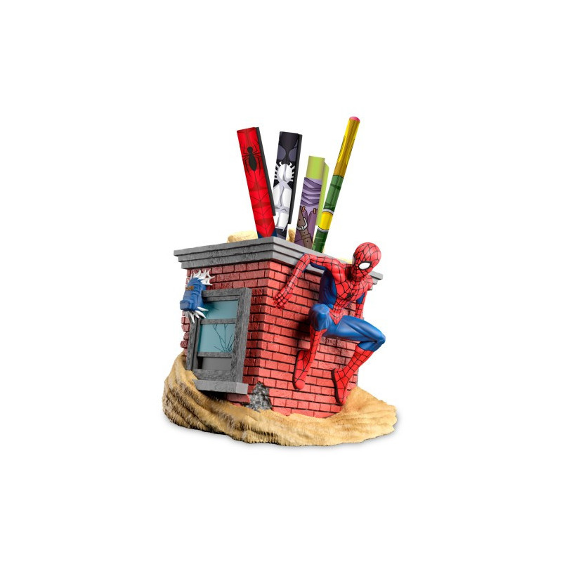 Marvel - Pot à crayons et papeterie Spider-Man