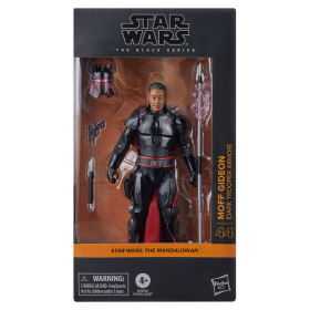 Star Wars : The Mandalorian - Black Series : Figurine Moff Gideon Dark Armor