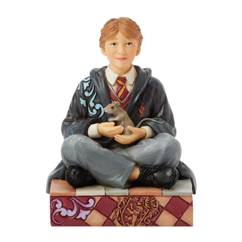 Harry Potter - Statue Ron with Scabbers (Croûtard)