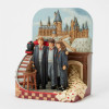 SEPTEMBRE 2025 : Harry Potter - Statue Ron, Hermione & Harry devant Hogwarts