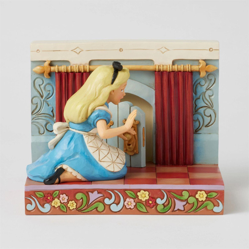 SEPTEMBRE 2025 : Disney : Alice au Pays des Merveilles - Traditions - Figurine Alice Porte LED