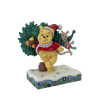 OCTOBRE 2025 : Disney : Winnie l'Ourson - Traditions - Figurine Christmas Winnie & Porcinet