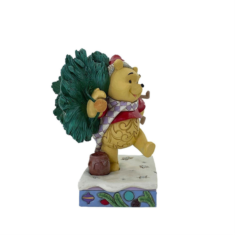 OCTOBRE 2025 : Disney : Winnie l'Ourson - Traditions - Figurine Christmas Winnie & Porcinet