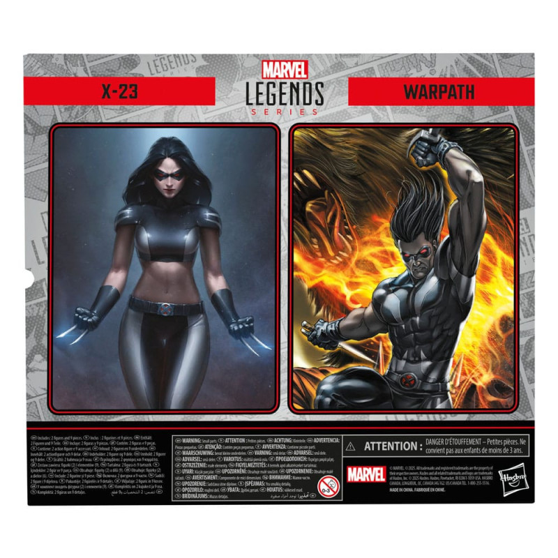 SEPTEMBRE 2025 : Marvel Legends - Figurines 2-Pack X-Force X-23 & Warpath