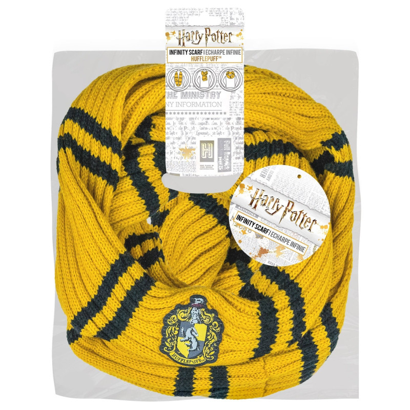 Harry Potter - écharpe infinie Hufflepuff