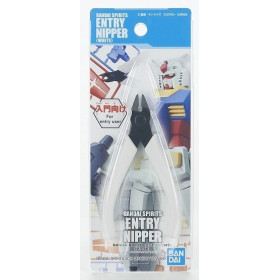 Gundam - Pince Entry Side Cutter (White)