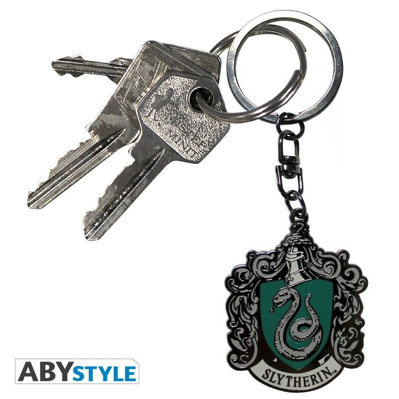 Harry Potter - Porte-clé métal Slytherin