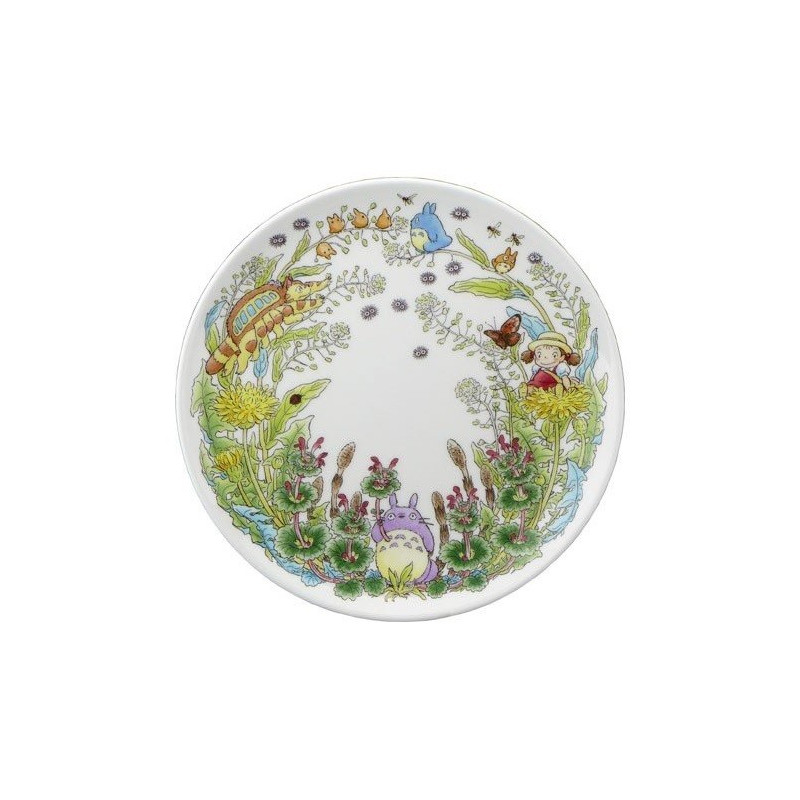 Mon voisin Totoro - Assiette porcelaine 23 cm Pissenlits