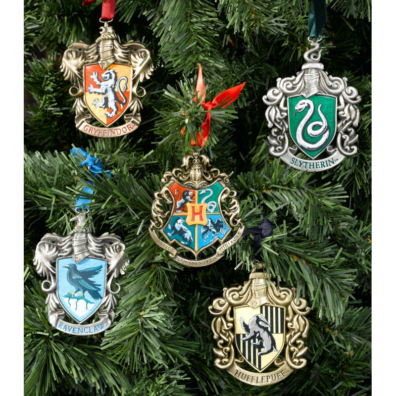 Harry Potter - Set ornements de sapin de Noël Hogwarts - Imagin'ères
