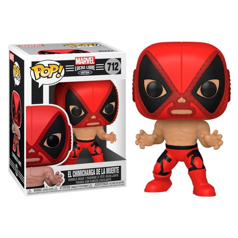 Marvel - Pop! Lucha Libre - Deadpool El Chimichanga de la Muerte n°712