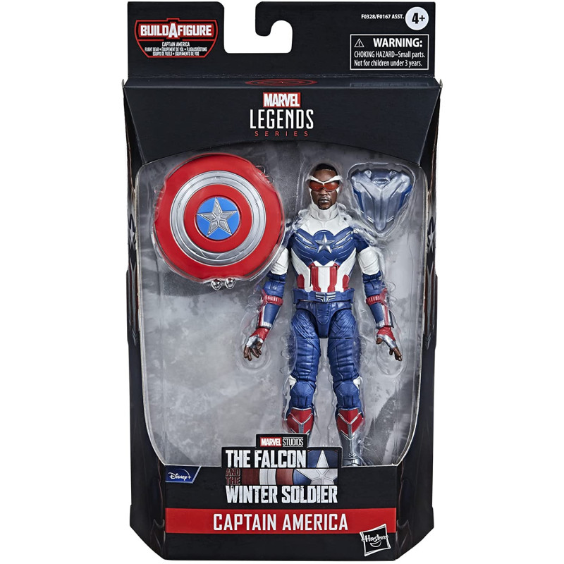 Marvel Legends - Captain America Flight Gear - Figurine Captain America  (FATWS) - Imagin'ères