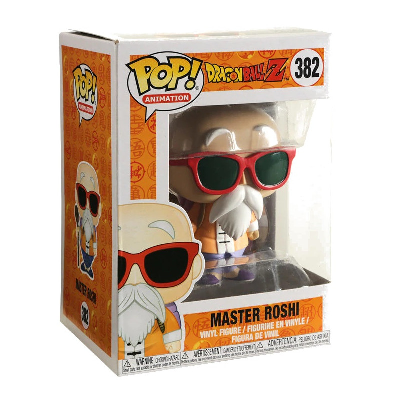 Dragon Ball - Pop! - Master Roshi (Tortue Géniale) n°382 BOITE ABIMEE