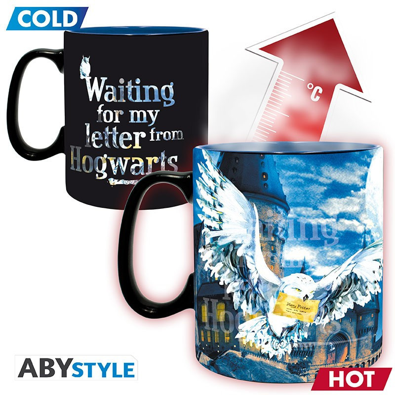 Harry Potter - Mug thermo-réactif Hedwige Lettre